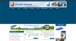 Desktop Screenshot of devgeniesoftware.com